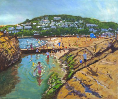 Zeezwembad, Looe, 2013 door Andrew Macara